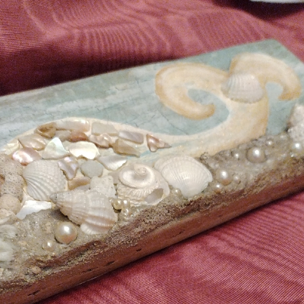 Seashell Mermaid Custom Wall Art - Picture 5 of 7